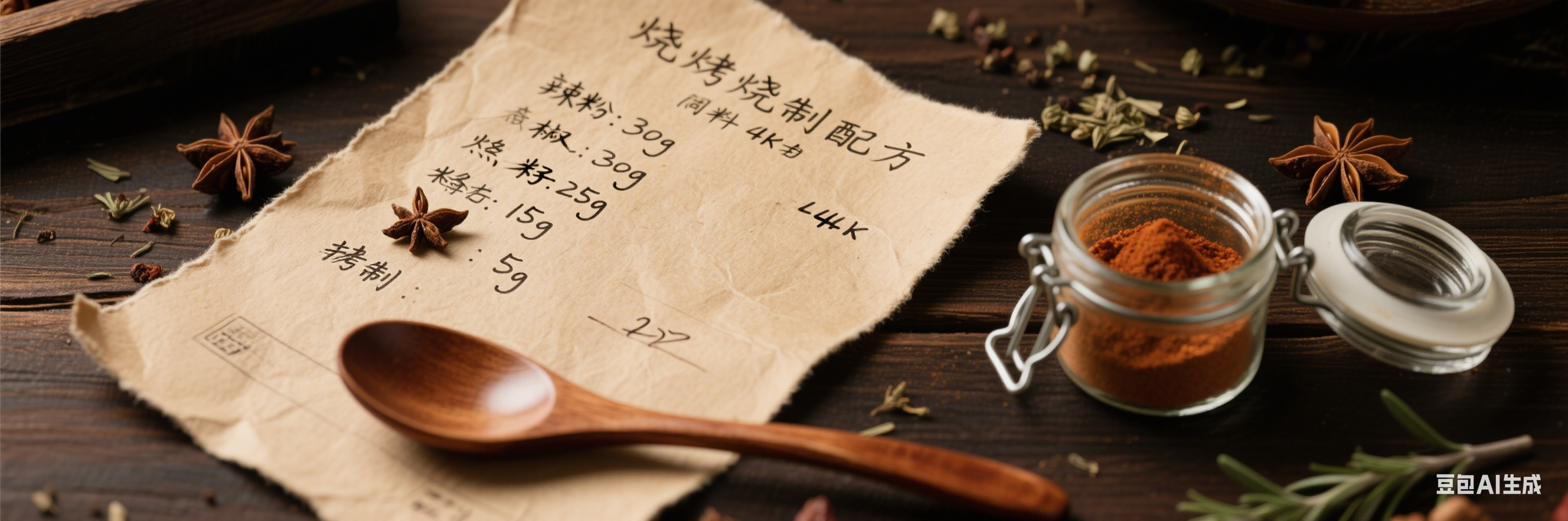 30年地摊烧烤秘制配方-任查查